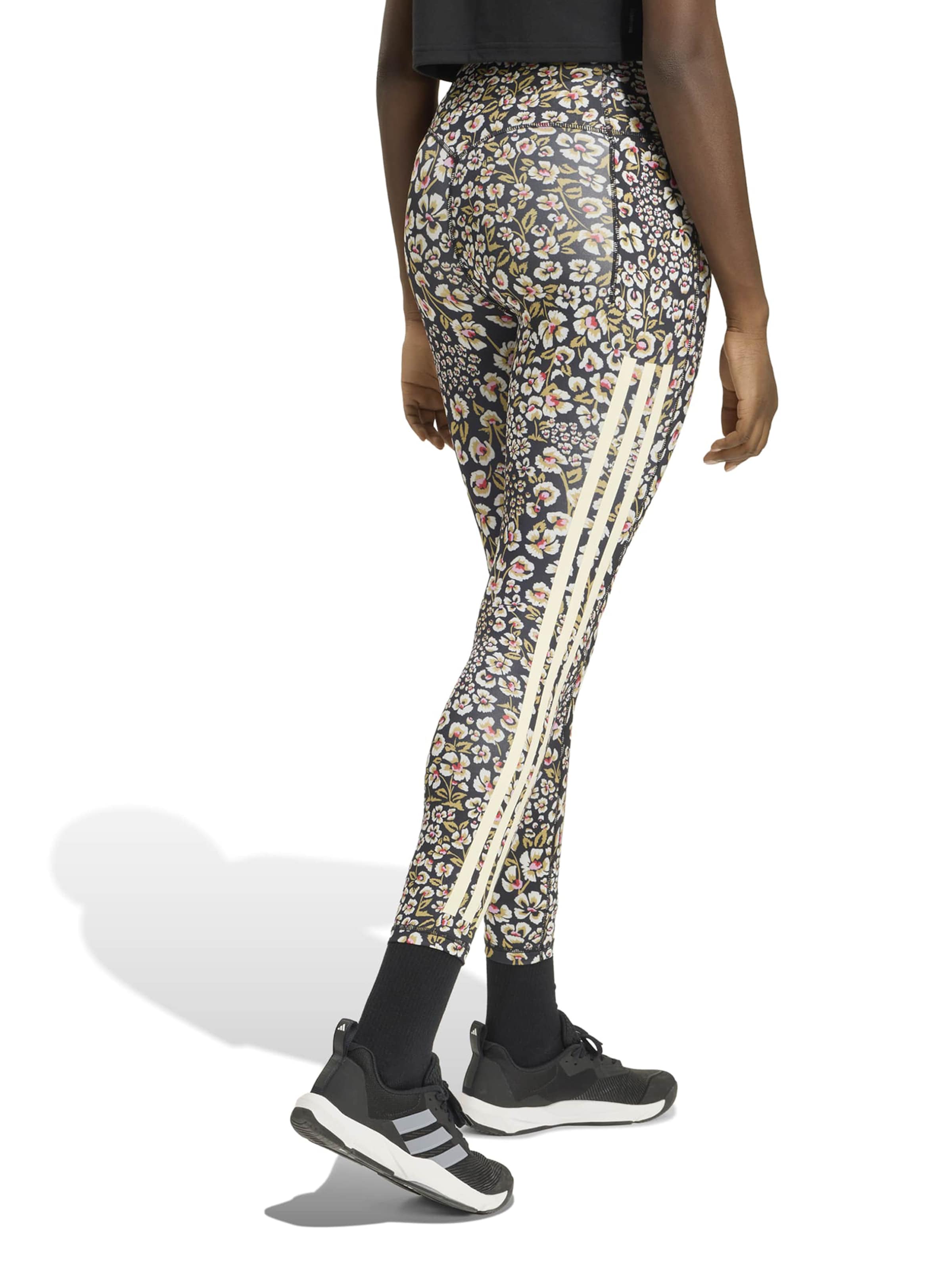 Skinny Pantalon de sport 'FARM' ADIDAS PERFORMANCE en blanc