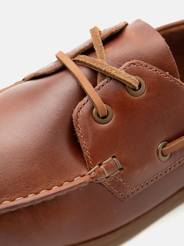 CLARKS Mokassin in Braun