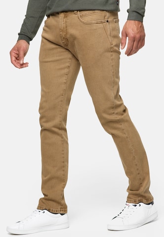 INDICODE JEANS Regular Jeans in Brown