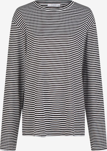 T-Shirt 'Huggo' Myjama en noir : devant