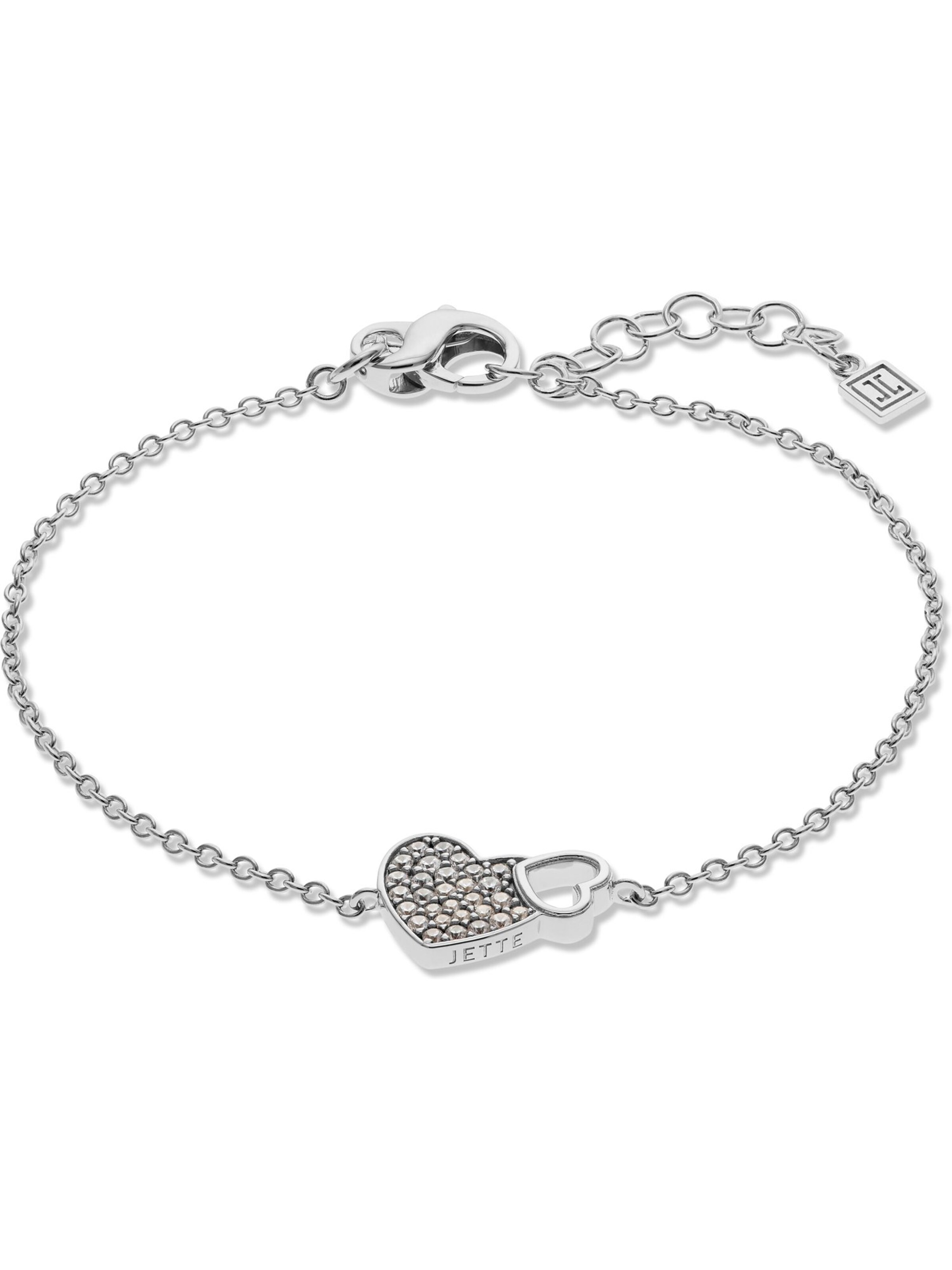 JETTE Bracelet in Silver: front