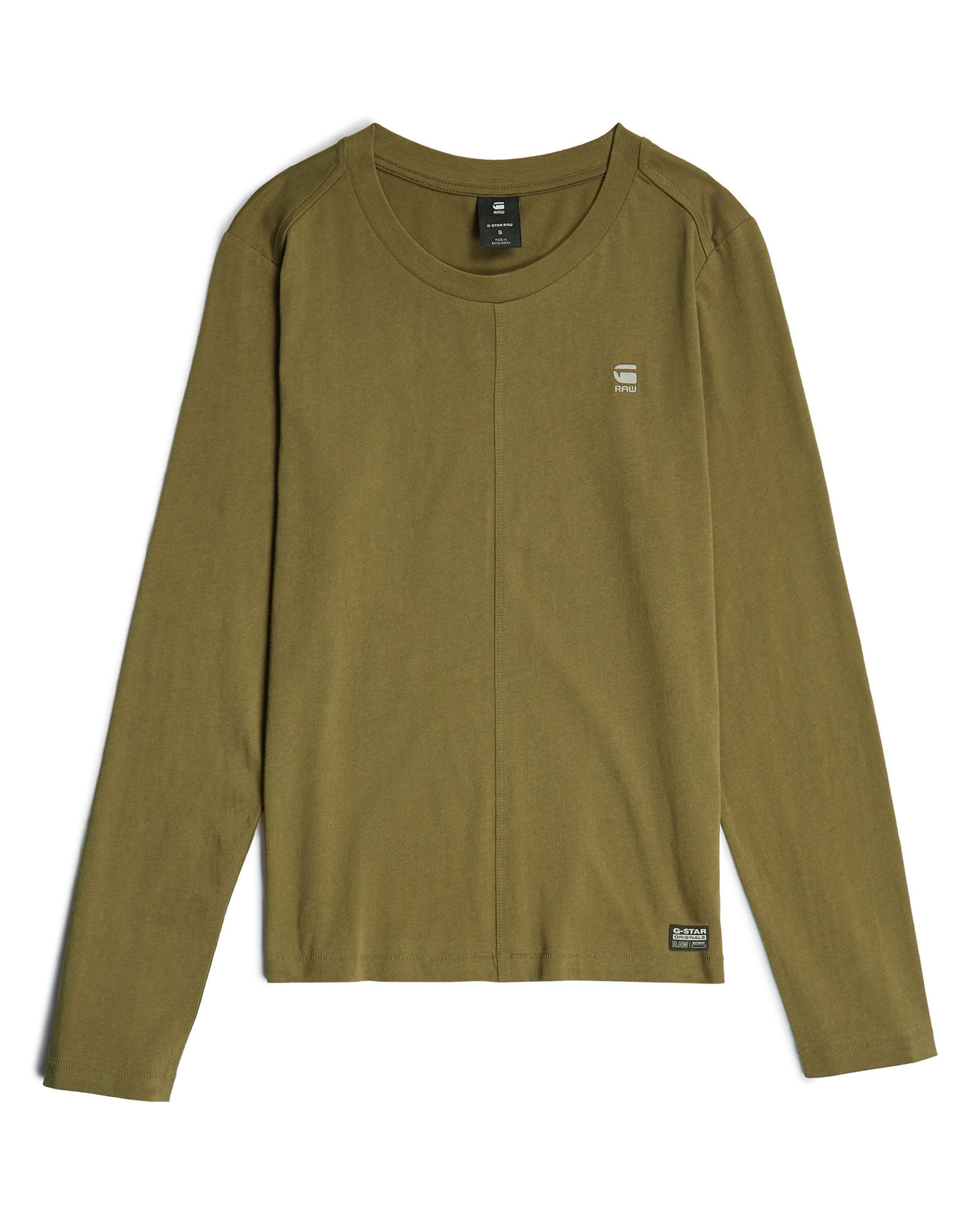 G-STAR Shirt in Groen: voorkant