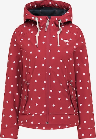 Schmuddelwedda Performance Jacket in Red: front