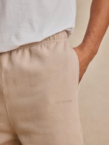 DAN FOX APPAREL Loosefit Shorts 'Sean' in Beige