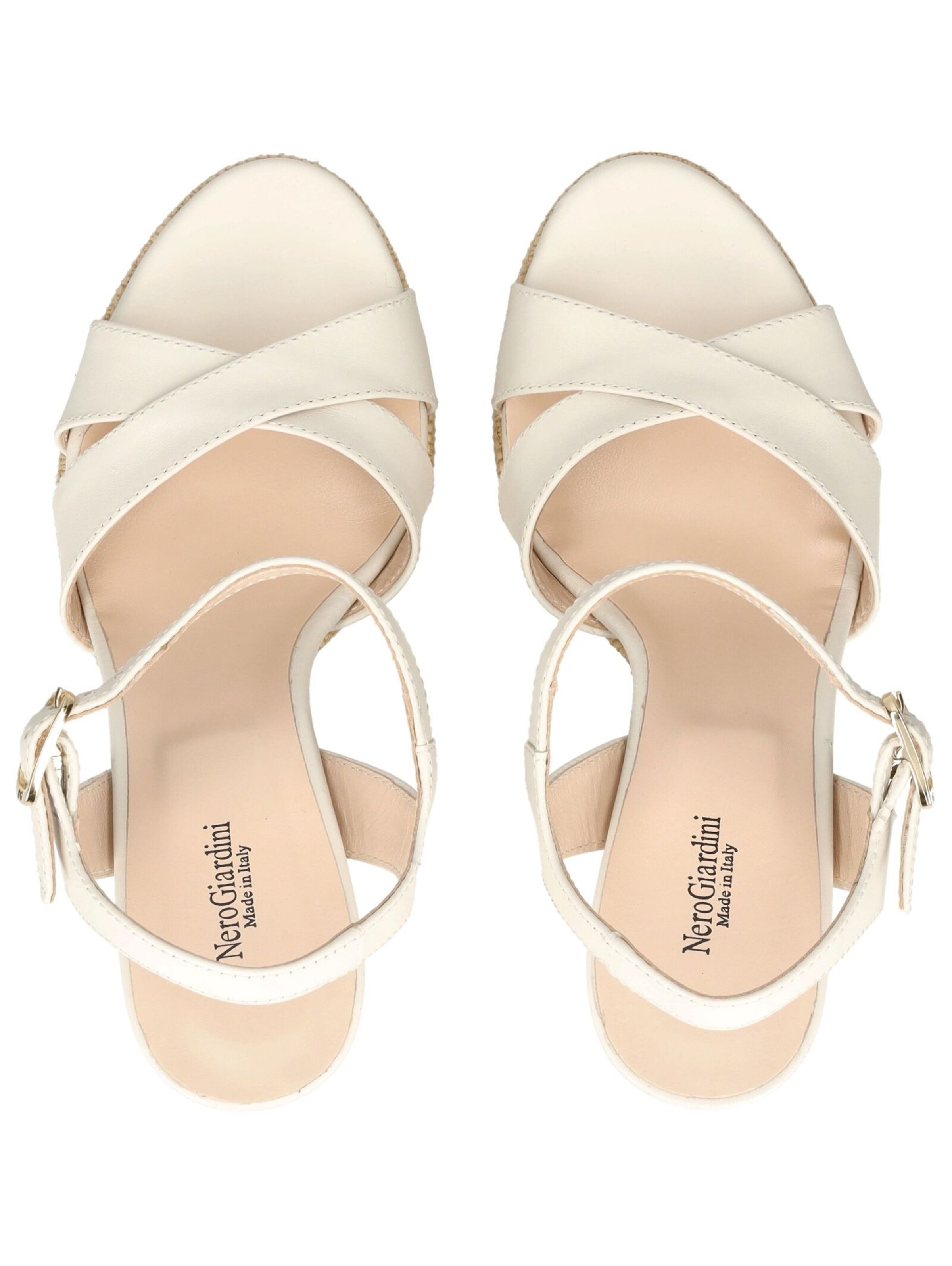 Nero Giardini Sandale in Weiß