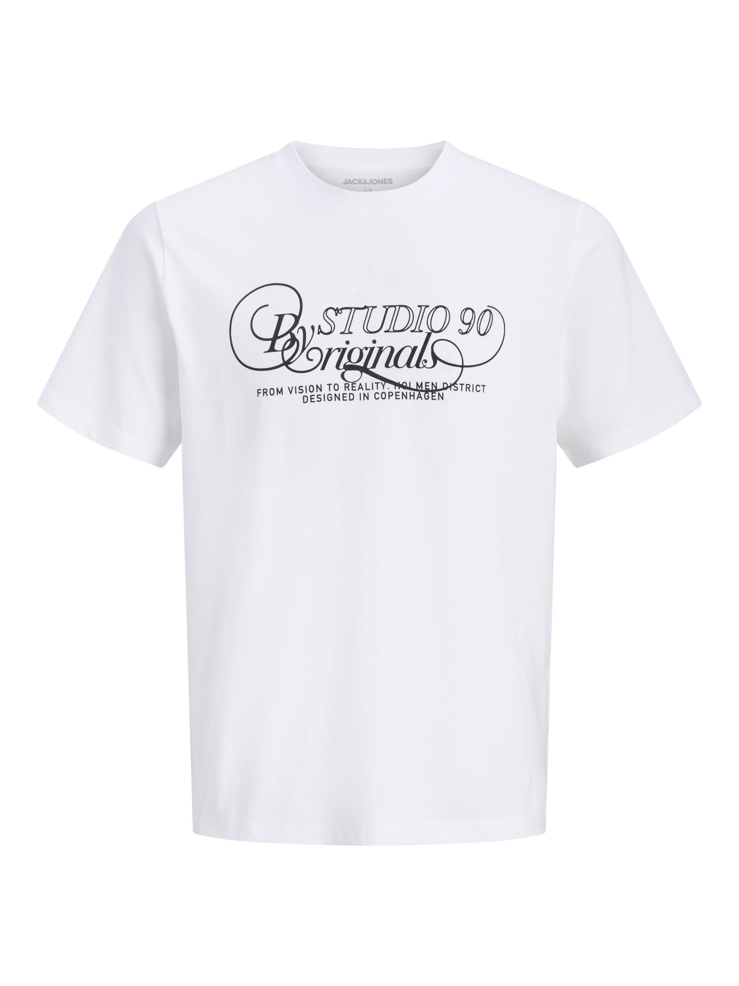 JACK & JONES Bluser & t-shirts i hvid: forside