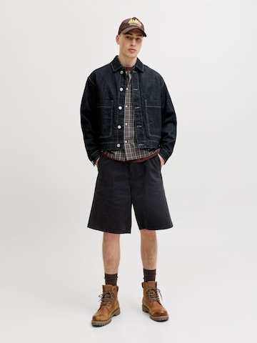 JACK & JONES Baggy Shorts in Schwarz