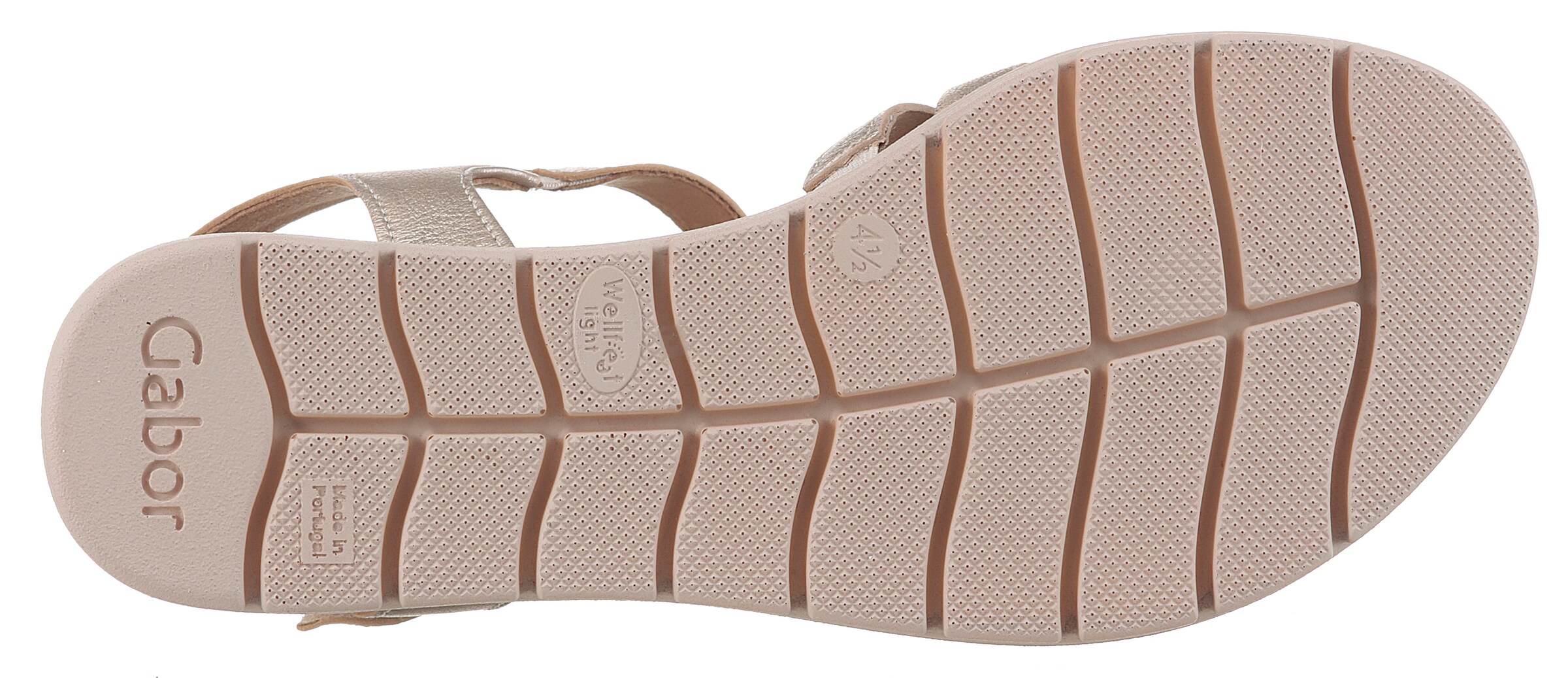 GABOR Sandale in Gold