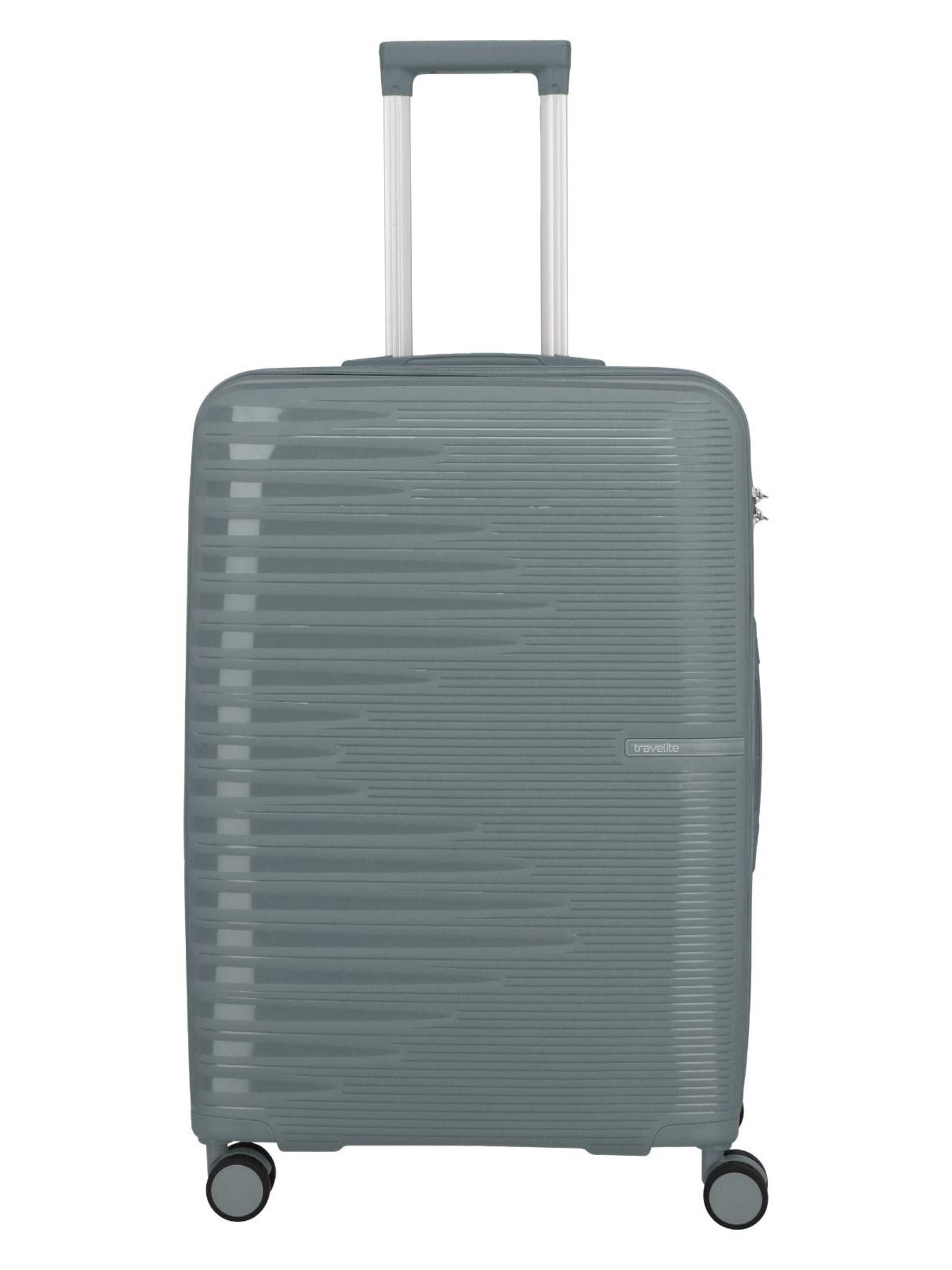 TRAVELITE Suitcase in Grey: front
