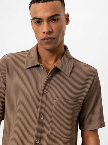 Coupe regular Chemise Antioch en marron