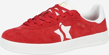 SKECHERS Tenisky 'ACADEMY-COURT CHARM' – červená: přední strana