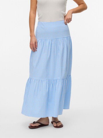 VERO MODA Skirt 'VMVichy' in Blue: front
