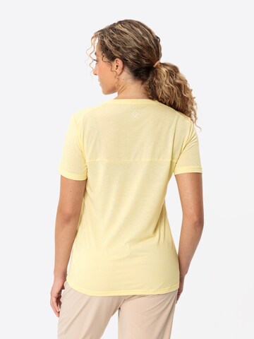 VAUDE Performance shirt 'Skomer III' in Yellow