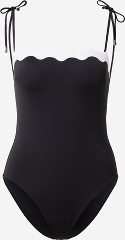 Seafolly Swimsuit 'Gia' in Black: front