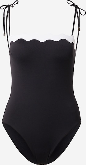 Seafolly Maillot de bain 'Gia' en noir / blanc, Vue avec produit