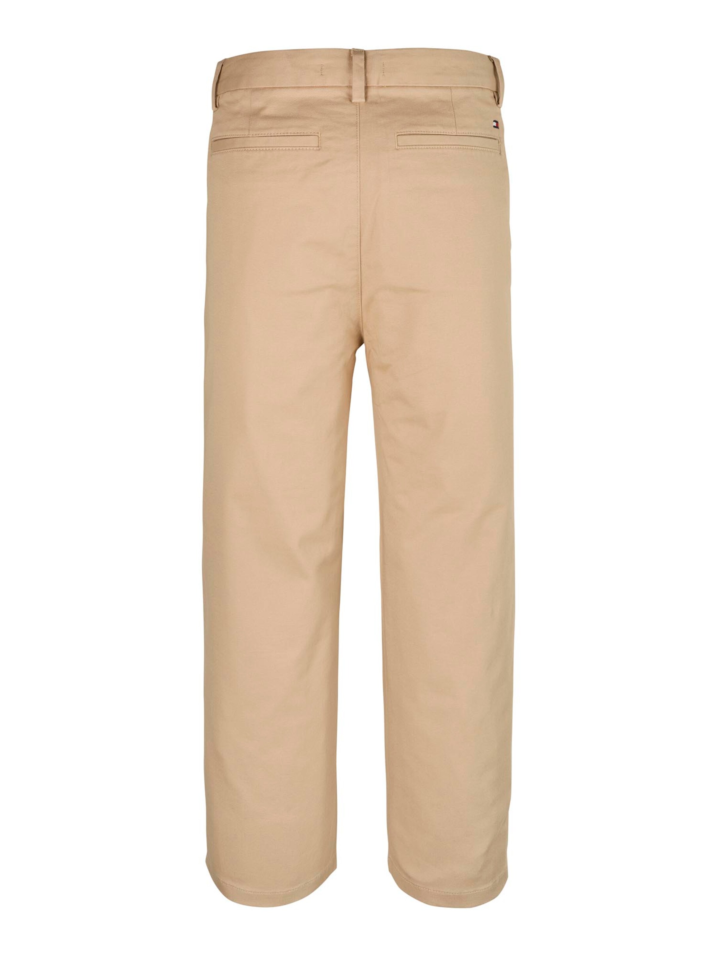 TOMMY HILFIGER Normální Kalhoty – béžová