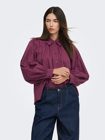 Chemisier 'ONLRiver' ONLY en rouge