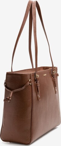 Lazarotti Shopper 'Bologna Leather' in Braun