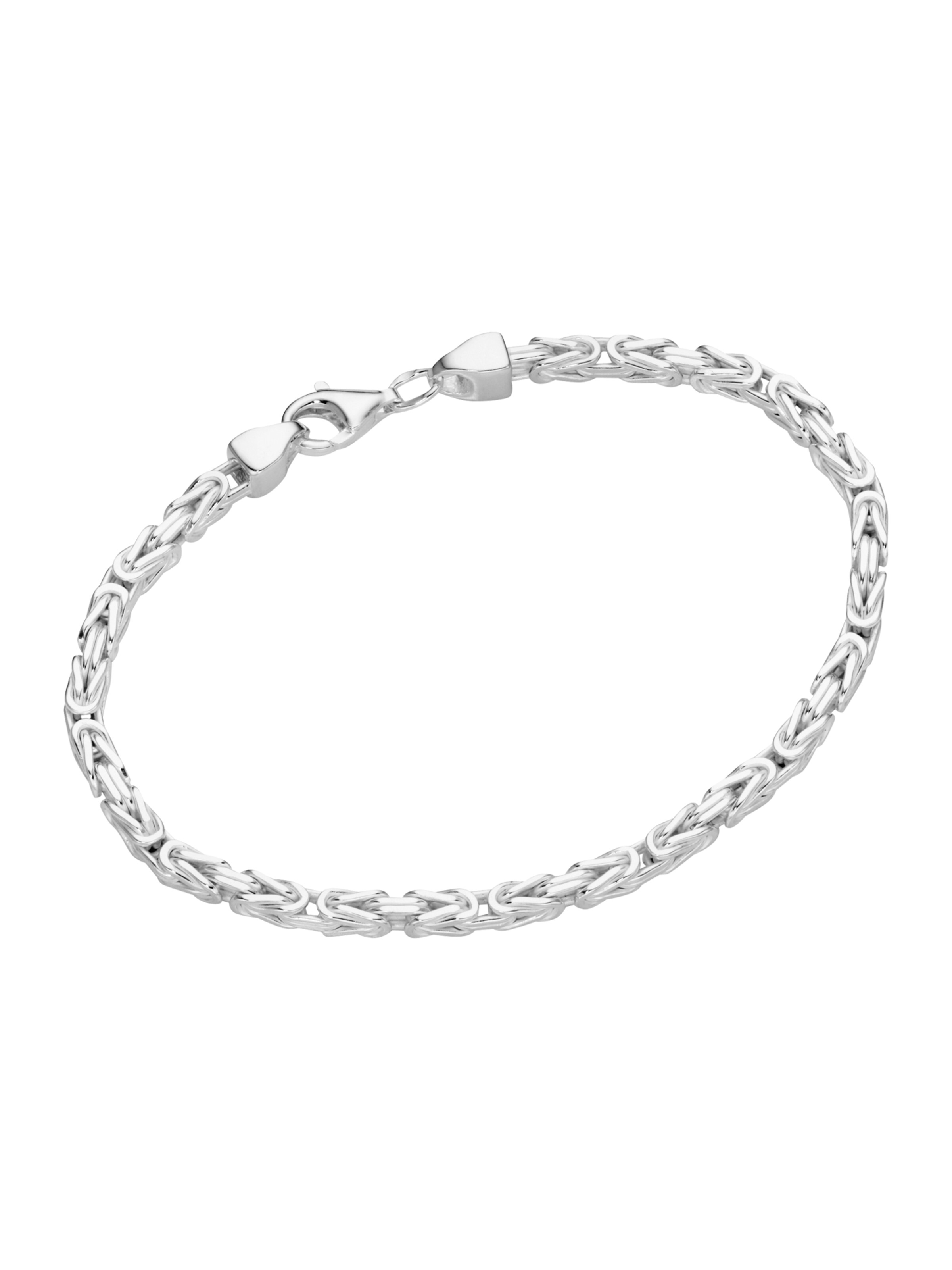 Smart Jewel - Pulsera en plata: frente