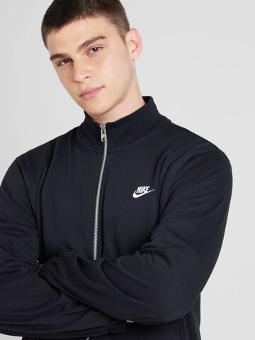 Nike Sportswear Bluza rozpinana 'CLUB' w kolorze czarny