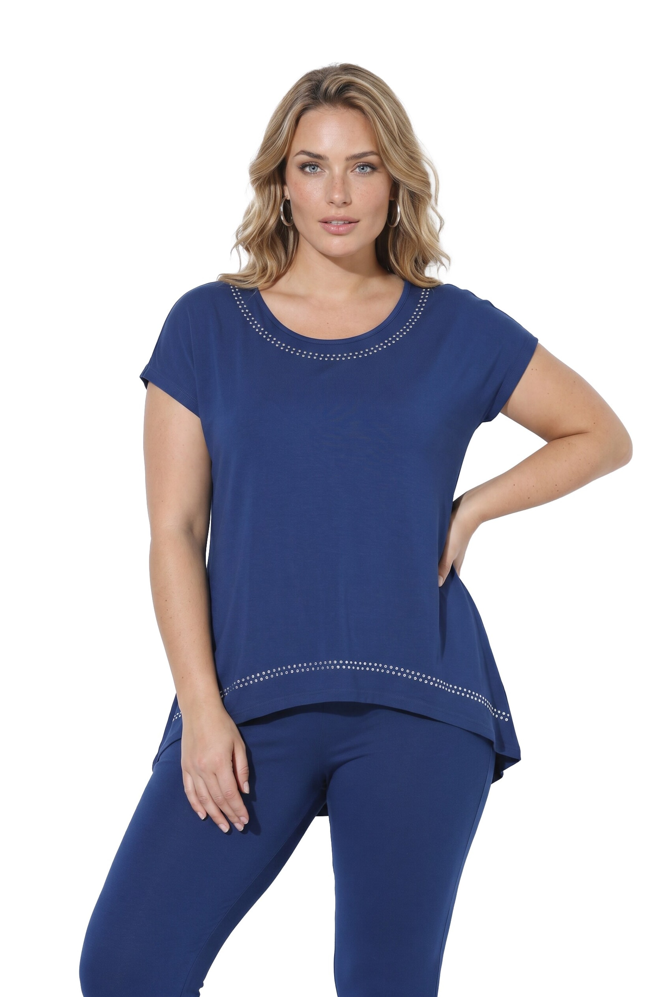 Angel of Style Shirt in Blue: front
