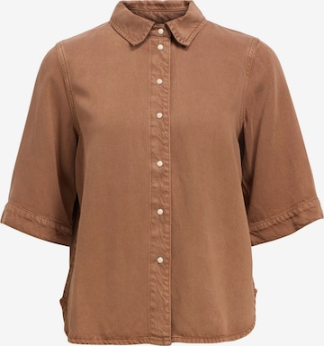 Chemisier 'OBJFrame' OBJECT en marron : devant