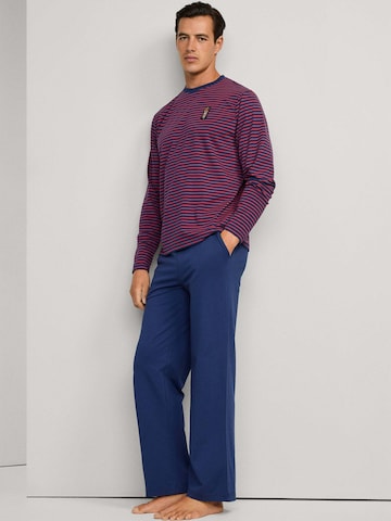 Hackett London Pyjama lang in Blau