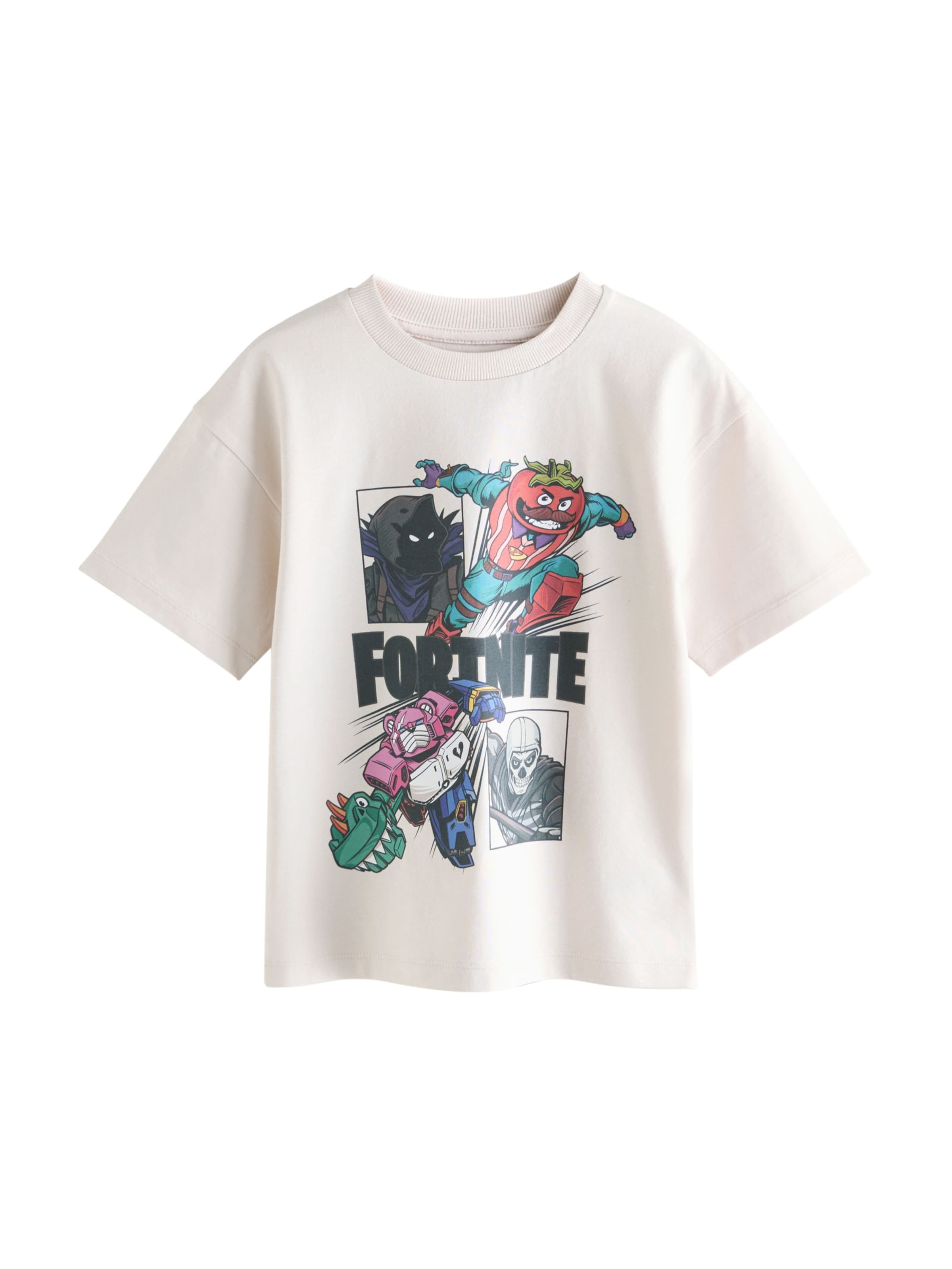 T-Shirt &#x27;Fortnite&#x27; Next en gris : devant