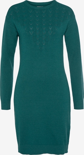 Tamaris Strickkleid in S in petrol, Produktansicht