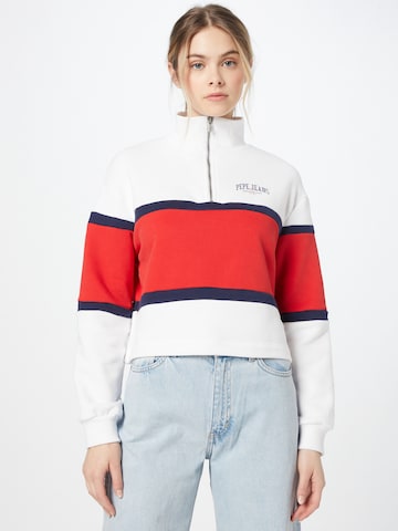 Pepe Jeans - Sudadera 'CHLOE' en blanco: frente