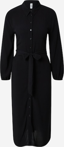 JDY Shirt Dress 'ELLY' in Black: front