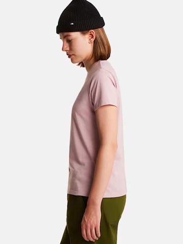 THE NORTH FACE Shirt 'THE NORTH FACE W EVO SD SLM SS TEE T-SHIRT' in Pink
