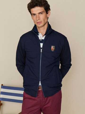 Giacca di felpa di Hackett London in blu