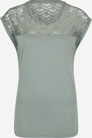 Only Tall Shirt 'NICOLE' in Groen: voorkant