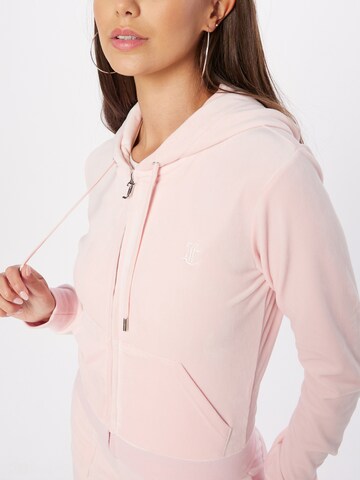 Juicy Couture Zip-Up Hoodie 'ROBERTSON' in Pink