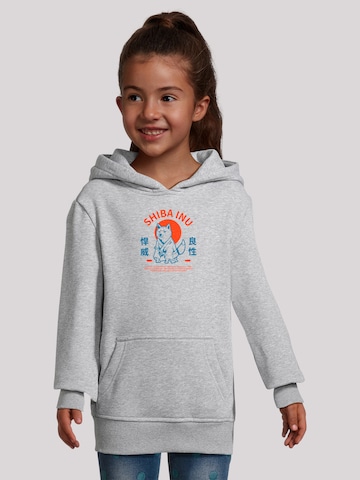 Sweat-shirt 'Japanischer Shiba Inu Hund' F4NT4STIC en gris : devant
