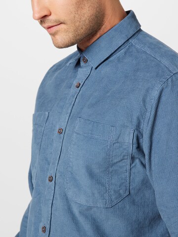 TOM TAILOR - Regular Fit Camisa em azul