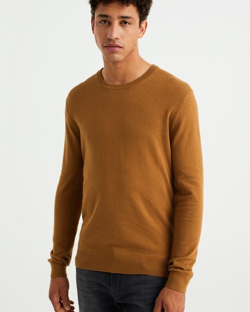 WE Fashion Sweater in Brown
