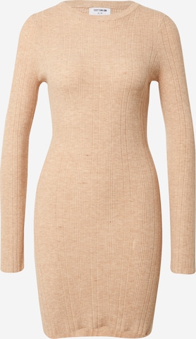 Cotton On Jurk 'Ella' in Beige: voorkant