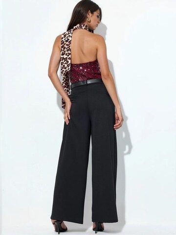 Wide Leg Pantalon 'Hose' Busem en noir