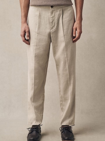 Regular Pantalon à pince Next en beige : devant