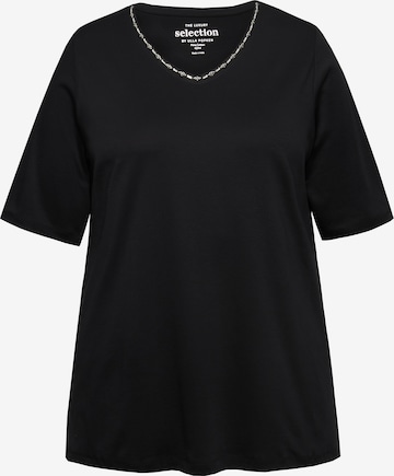 Ulla Popken Shirt in Black: front