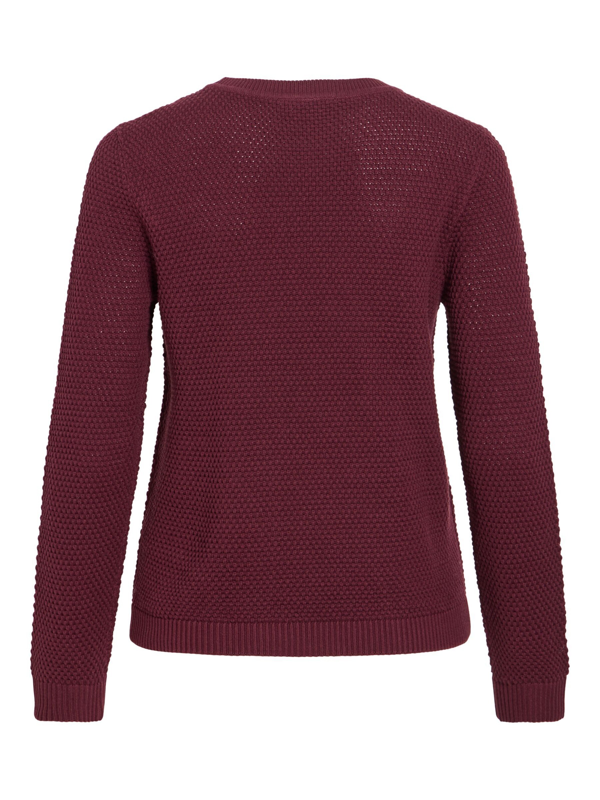 VILA Sweater 'VIDalo' in Brown