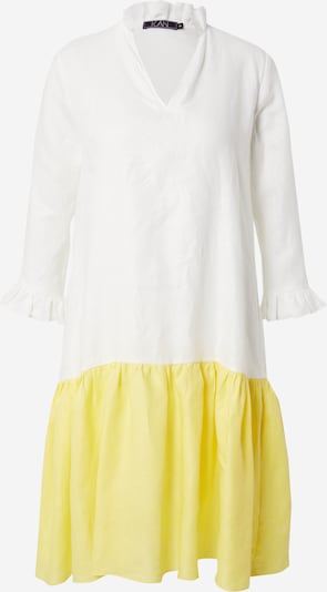 KAN Shirt dress 'FRANGIPANI' in Yellow / White, Item view
