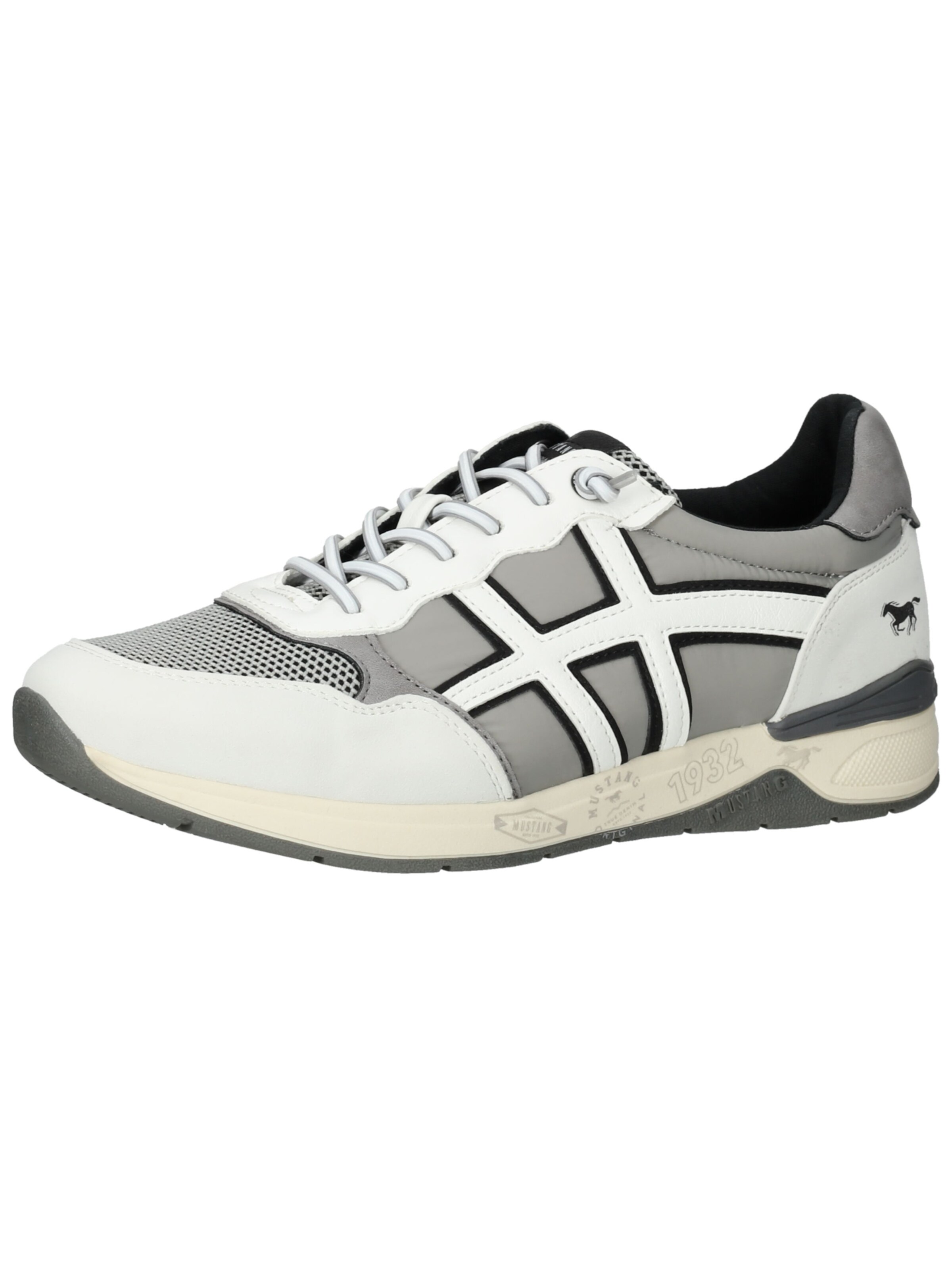 MUSTANG Platform trainers in Grey: front