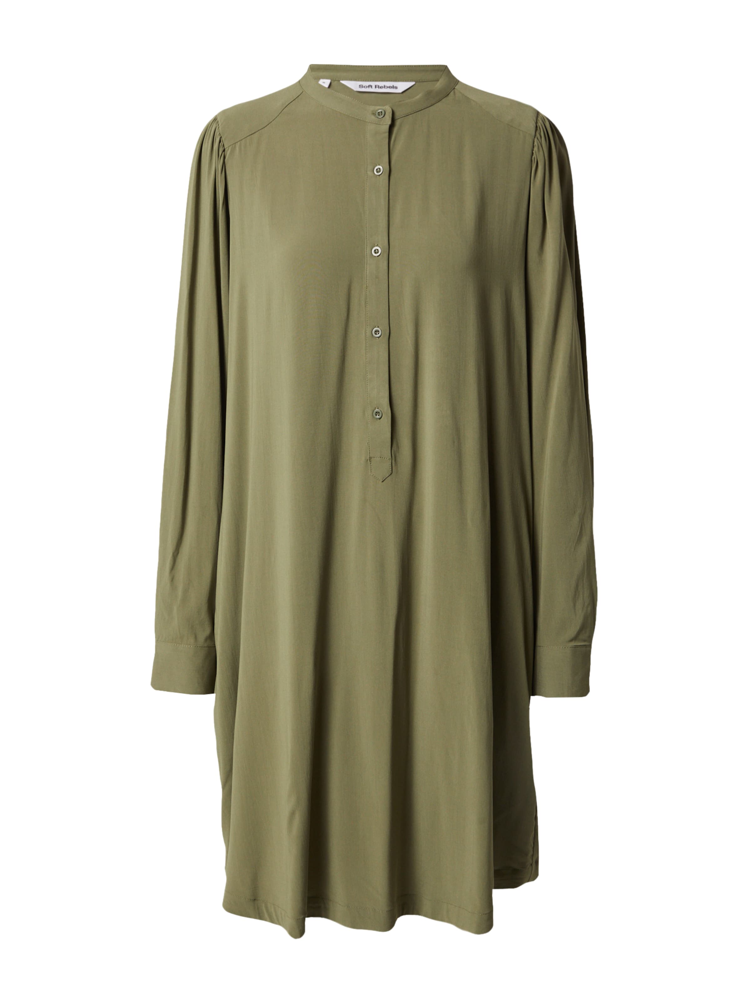 Robe-chemise 'Alia' Soft Rebels en vert : devant