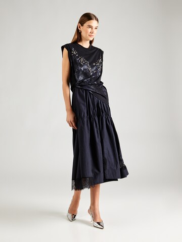 3.1 Phillip Lim Kleid in Schwarz: Vorderseite