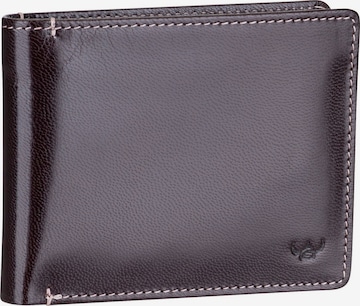 GOLDEN HEAD Wallet 'Bari' in Brown: front