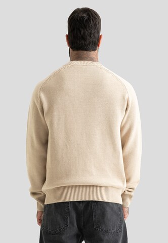 Lonsdale London - Pullover 'Southbury' em bege