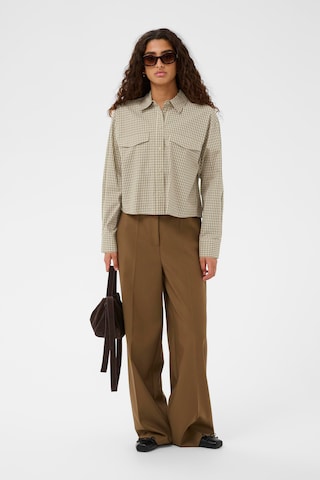 T-shirt 'SLSivah' SOAKED IN LUXURY en beige